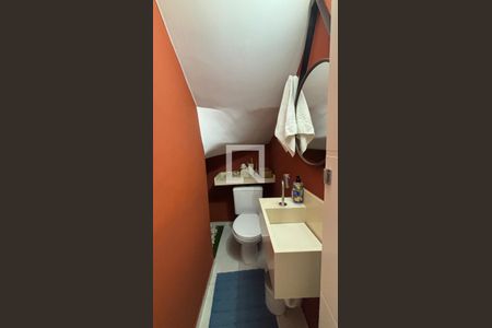 Lavabo de casa à venda com 2 quartos, 104m² em Vila Scarpelli, Santo André