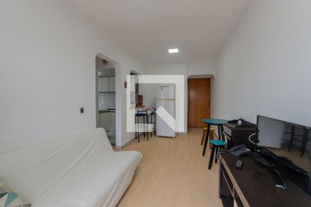 Sala de apartamento para alugar com 1 quarto, 38m² em Bela Vista, São Paulo