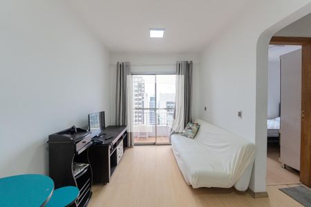 Sala de apartamento para alugar com 1 quarto, 38m² em Bela Vista, São Paulo