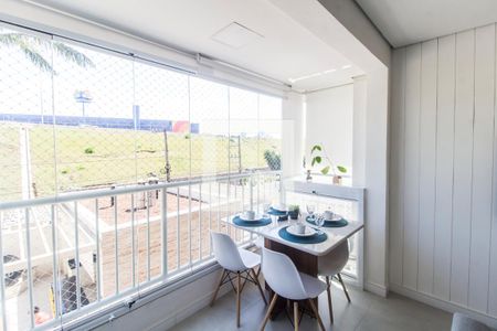 Varanda de apartamento à venda com 2 quartos, 45m² em Bethaville I, Barueri