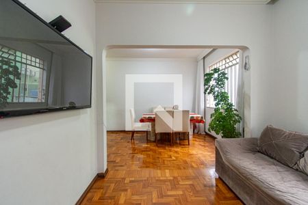 Sala de apartamento à venda com 3 quartos, 90m² em Floresta, Belo Horizonte