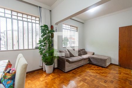 Sala de apartamento à venda com 3 quartos, 90m² em Floresta, Belo Horizonte