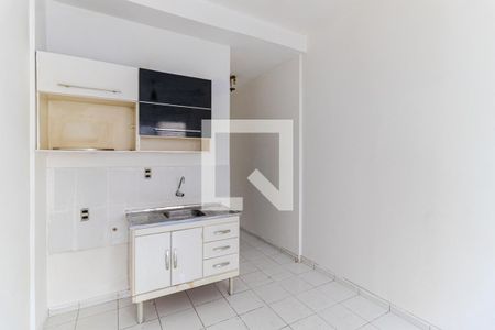 Cozinha de kitnet/studio para alugar com 1 quarto, 25m² em Campos Elíseos, São Paulo