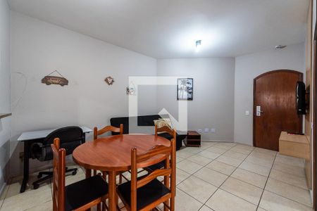 Sala de apartamento para alugar com 1 quarto, 85m² em Gonzaga, Santos