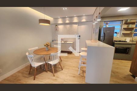 Sala de Jantar de apartamento para alugar com 1 quarto, 68m² em Boqueirão, Santos