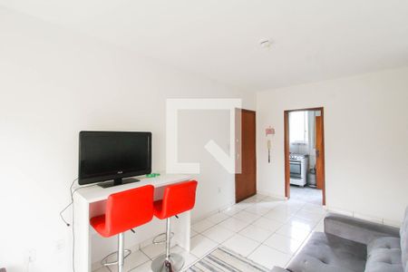 Sala de apartamento para alugar com 1 quarto, 52m² em Centro, Canoas