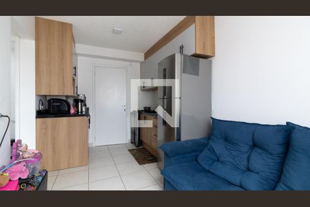 Sala/Cozinha de apartamento para alugar com 2 quartos, 33m² em Vila Ré, São Paulo