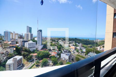 Vista da Varanda de apartamento para alugar com 1 quarto, 50m² em Federação, Salvador