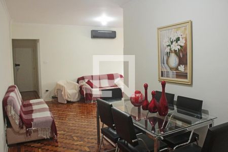 Sala de apartamento para alugar com 3 quartos, 153m² em Gonzaga, Santos
