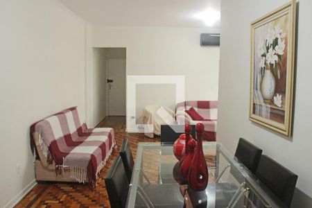 Sala de apartamento para alugar com 3 quartos, 153m² em Gonzaga, Santos