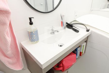 Banheiro Social de apartamento para alugar com 1 quarto, 25m² em Barra Funda, São Paulo