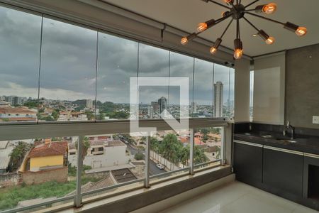 Varanda gourmet de apartamento para alugar com 3 quartos, 97m² em Patrimônio, Uberlândia