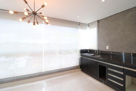 Varanda gourmet de apartamento para alugar com 3 quartos, 97m² em Patrimônio, Uberlândia