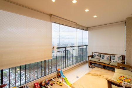 Varanda Gourmet de apartamento à venda com 2 quartos, 68m² em Jardim Flor da Montanha, Guarulhos