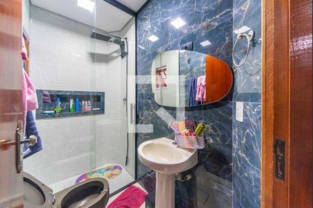 Banheiro de casa para alugar com 3 quartos, 182m² em Vila Guaraciaba, Santo André