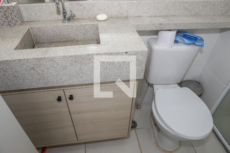 Banheiro de apartamento para alugar com 1 quarto, 26m² em Água Branca, São Paulo
