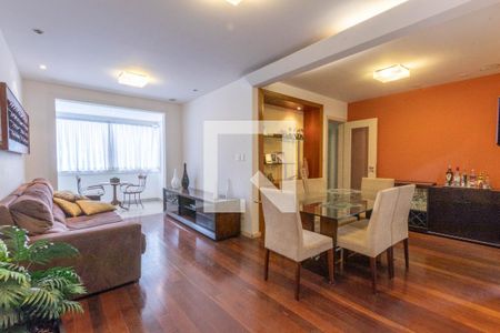 Sala de apartamento para alugar com 3 quartos, 118m² em Anchieta, Belo Horizonte