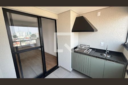 Sala de Jantar Varanda de apartamento para alugar com 2 quartos, 64m² em Parque das Nações, Santo André