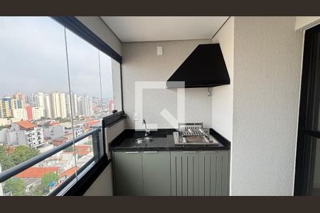 Varanda Sala de apartamento para alugar com 2 quartos, 64m² em Parque das Nações, Santo André