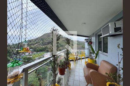Varanda de apartamento à venda com 2 quartos, 75m² em Recreio dos Bandeirantes, Rio de Janeiro