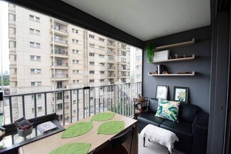 varanda quarto studio saleta de kitnet/studio à venda com 1 quarto, 23m² em Cerqueira César, São Paulo