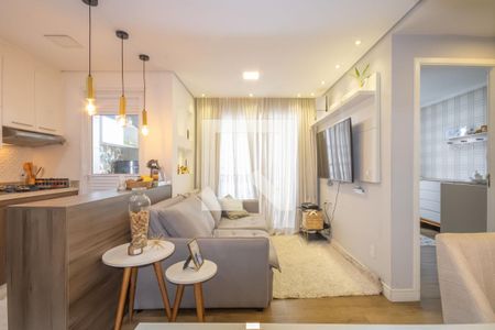 Sala de apartamento à venda com 2 quartos, 56m² em Bela Vista, Osasco