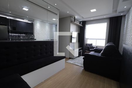 Sala de apartamento à venda com 2 quartos, 50m² em Utinga, Santo André
