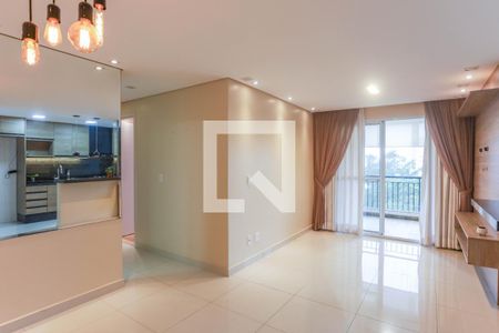 Sala  de apartamento para alugar com 2 quartos, 68m² em Centro, Diadema