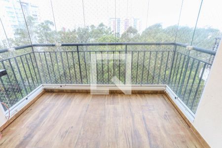 Varanda da Sala/Cozinha de apartamento para alugar com 2 quartos, 68m² em Centro, Diadema