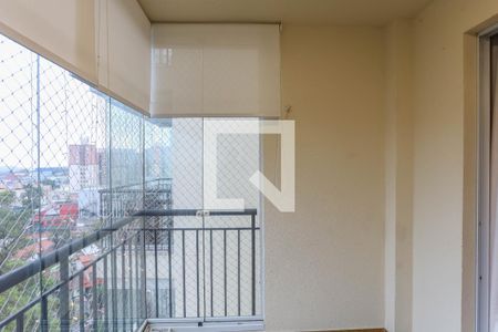 Varanda da Sala/Cozinha de apartamento para alugar com 2 quartos, 68m² em Centro, Diadema