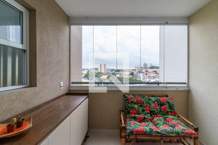 Varanda de apartamento à venda com 2 quartos, 54m² em Vila Guarani (zona Sul), São Paulo