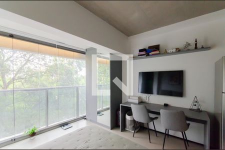 Sala/Quarto de kitnet/studio à venda com 1 quarto, 28m² em Paraíso, São Paulo