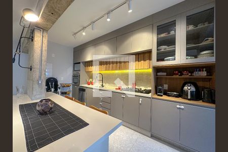 Sala/Cozinha de apartamento à venda com 3 quartos, 94m² em Água Branca, São Paulo