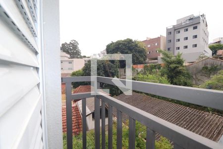Varanda Quarto 1 suíte de apartamento à venda com 2 quartos, 104m² em Vila Guiomar, Santo André