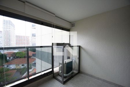 varanda quarto de kitnet/studio à venda com 1 quarto, 33m² em Sumarezinho, São Paulo
