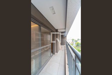 Varanda  de apartamento à venda com 3 quartos, 227m² em Vila Gilda, Santo André