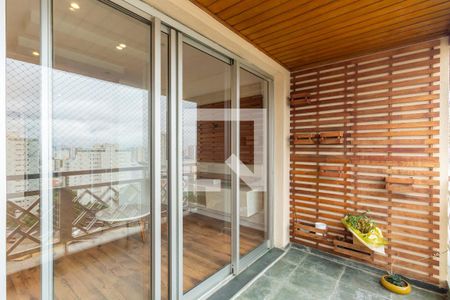Varanda da Sala de apartamento para alugar com 3 quartos, 105m² em Vila Gomes Cardim, São Paulo