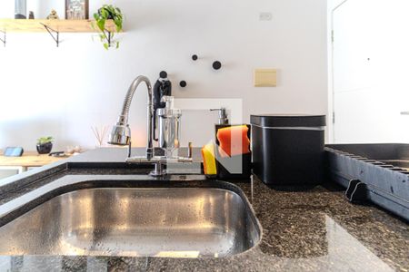 Cozinha de apartamento à venda com 1 quarto, 35m² em Campos Elíseos, São Paulo