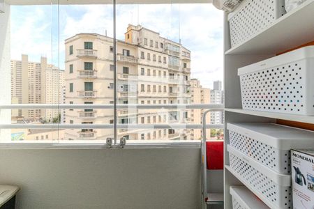 Varanda de apartamento à venda com 1 quarto, 35m² em Campos Elíseos, São Paulo