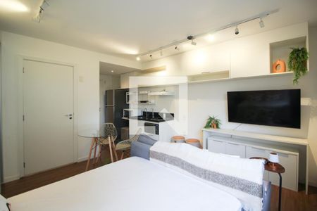 Suíte  de kitnet/studio para alugar com 1 quarto, 25m² em Indianópolis, São Paulo