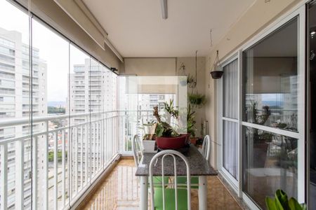 Varanda Gourmet de apartamento à venda com 3 quartos, 86m² em Vila Augusta, Guarulhos