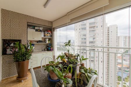 Varanda Gourmet de apartamento à venda com 3 quartos, 86m² em Vila Augusta, Guarulhos