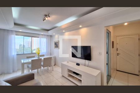 Sala de apartamento à venda com 2 quartos, 55m² em Vila Hamburguesa, São Paulo