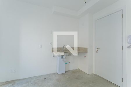 Sala/Cozinha de apartamento à venda com 1 quarto, 25m² em Vila Nova Conceição, São Paulo