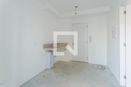 Sala/Cozinha de apartamento à venda com 1 quarto, 25m² em Vila Nova Conceição, São Paulo