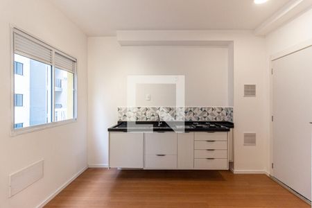 Sala/Cozinha de apartamento para alugar com 1 quarto, 25m² em Campos Elíseos, São Paulo