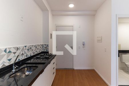 Sala e Cozinha de apartamento para alugar com 1 quarto, 25m² em Campos Elíseos, São Paulo