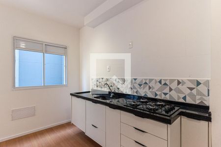 Sala e Cozinha de apartamento para alugar com 1 quarto, 25m² em Campos Elíseos, São Paulo