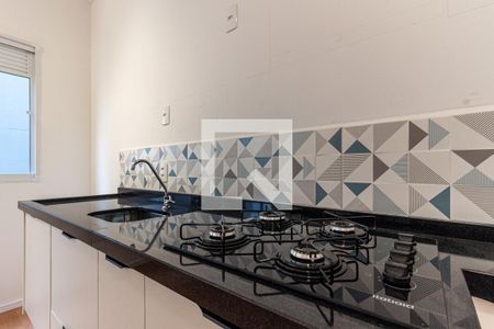 Sala e Cozinha de apartamento para alugar com 1 quarto, 25m² em Campos Elíseos, São Paulo