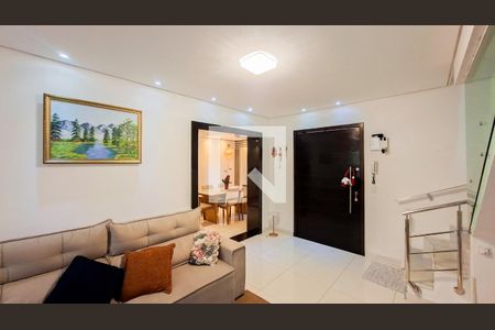 Sala de apartamento à venda com 2 quartos, 124m² em João Pinheiro, Belo Horizonte